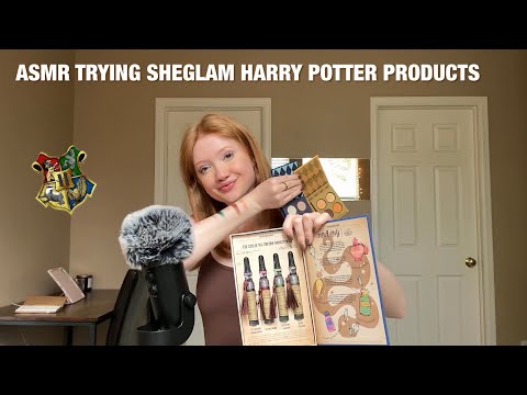 ASMR Trying SHEGLAM Harry Potter Products