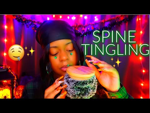 ASMR That Will Give You The Shiversss...🤤🕷️🐍 (SPINE TINGLING TRIGGERS/SAYINGS FOR SLEEP 😴✨)
