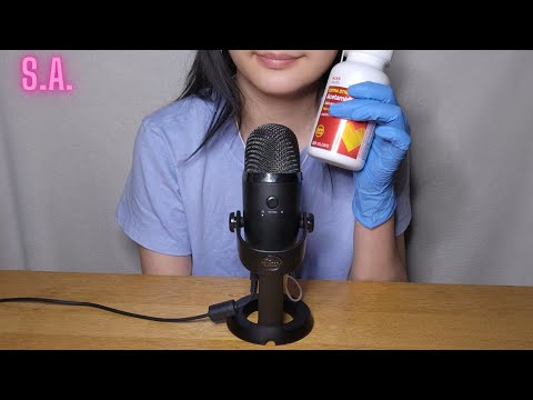 Asmr | Shaking, Tapping,  & Playing with Pill Bottle (NO TALKING)