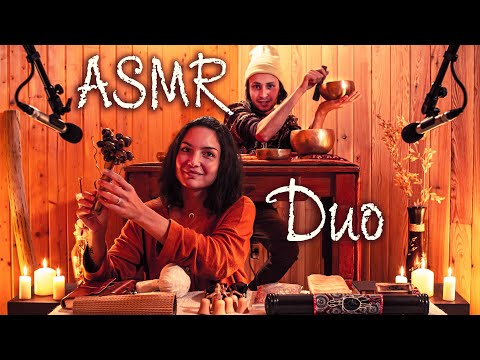 ASMR DUO 🎧 Multidéclencheurs & Bols Chantants Ft. Made In France ASMR