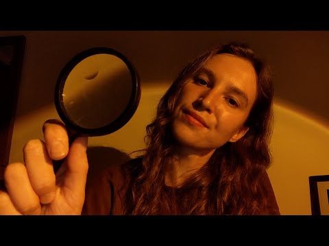 ASMR Examining Your Energy (light triggers & hand movements)