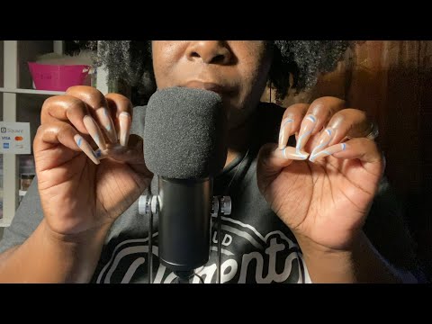 {ASMR} NAIL TAPPING~ THAT WILL DEFINITELY GIVE YOU TINGLES AND HELP YOU RELAX🧘🏾‍♀️😴