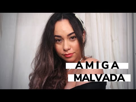 ASMR AMIGA MALVADA TE MAQUIANDO | BEM MALVADA!
