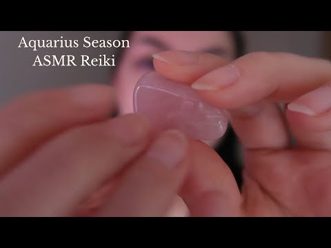 ASMR Reiki｜Aquarius Season｜expressing yourself｜change & modifications｜lessons learned