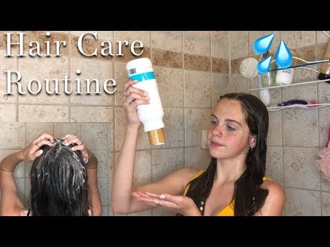 ASMR Washing My Hair | Hair Care Routine