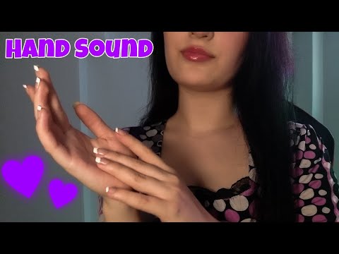 ASMR just hand sound ~tingly skin scratching ✨🌙