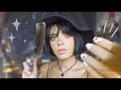 ASMR | Witch Plays With Your Hair At The Back of Class... (Study Period, Removing A Hex)