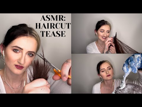 ASMR: Forced Haircuts & Shave on a Real Doll Head | Long to Short, Bob, Pixie | Shaving Foam | Cut