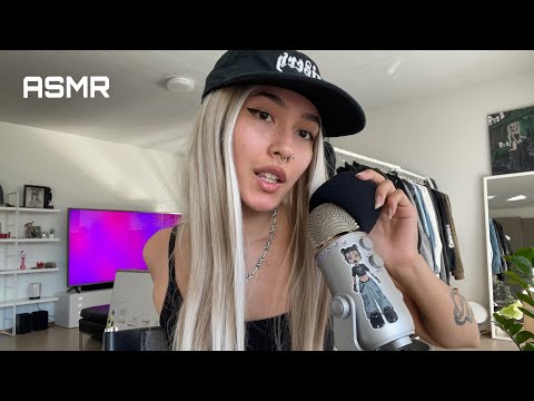 ASMR ☆ fast & aggressive triggers (mic scratching, mouth sounds,…)