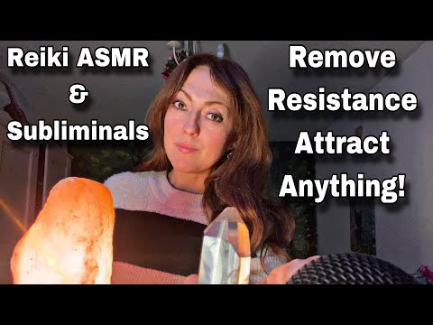 RECEIVE ANYTHING and Remove Resistance & Spiritual Attack | Reiki ASMR & Subliminal | Gentle Rain