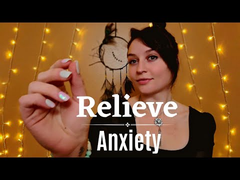ASMR REIKI Healing Session for Anxiety Trigger Relief | FALL ALSEEP FAST | Clawing | Plucking