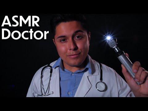 ASMR | The Unintelligible Doctor Cranial Nerve Exam | Ear to Ear Personal Attention