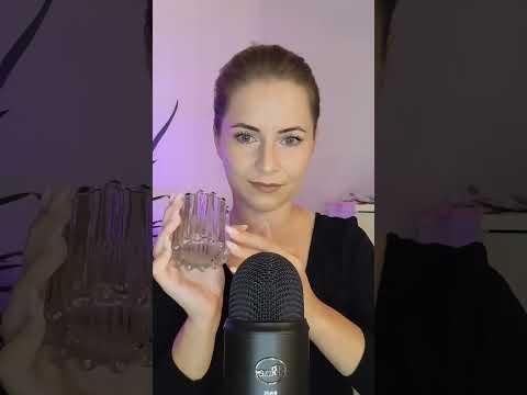 ASMR fast tapping glass