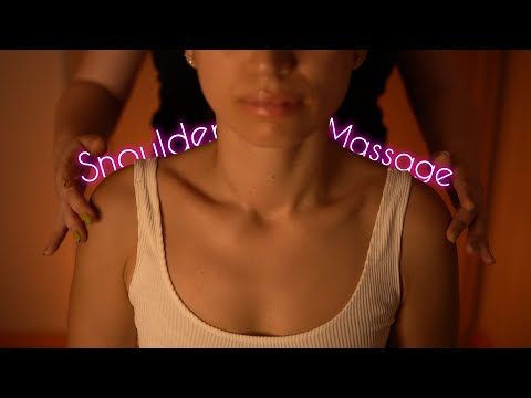ASMR Shoulder Pampering and Gentle Touch Massage