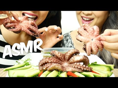 ASMR Octopus *SAVAGE* (EXTREME EATING SOUND) No Talking | SAS-ASMR