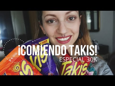 ASMR Comiendo Takis y Charla Nostálgica Susurrada / ESPECIAL 30k