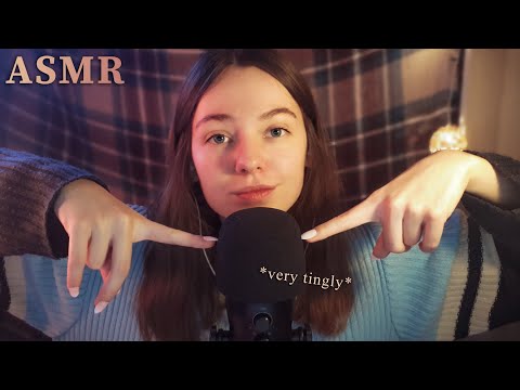 ASMR • Super Relaxing Mic Test 😴 Ich teste ein neues Mikrofon mit euch :) [German/Deutsch]