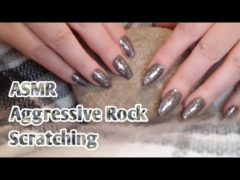 ASMR Aggressive Rock Scratching