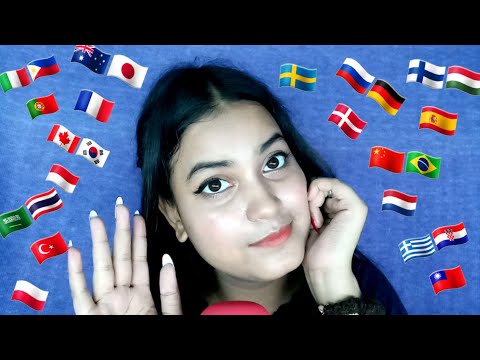 ASMR Whispering in Different Languages