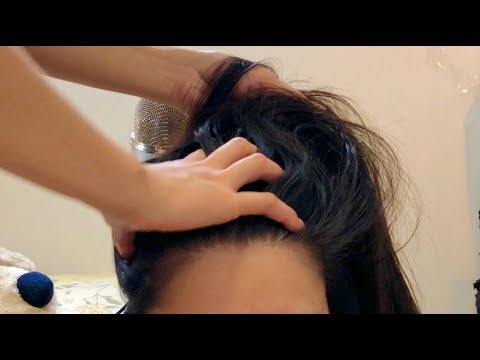 ASMR She Said "SCRATCH MY ITCHY SCALP" So I Did!! *SATISFYING* Scalp Scratching Massage (Looped)💆🏻