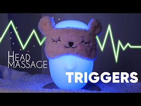 ASMR HEAD MASSAGE | Deepest Brain Triggers (No Talking)