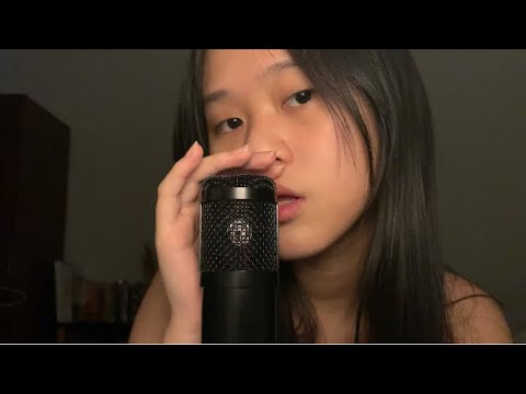 ASMR slow & fast mouth sounds, floor scratching and lotion sounds ( Adam’s CV )