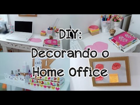DIY: Decorando meu Home Office | Ideias gastando pouco