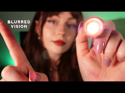 ASMR Eye Exam But Something is wrong 👀 Medical Personal Attention