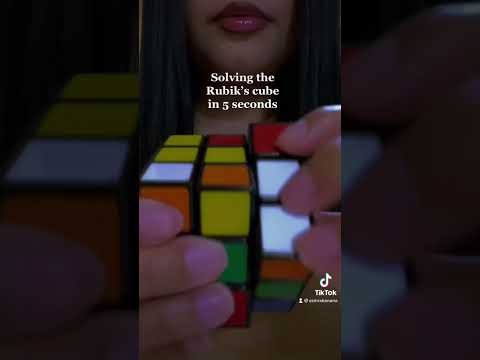 Rubiks Cube #amsr #asmrsounds #asmrvideo