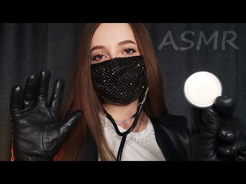 ASMR Leather Gloves Sounds & Soft Breathing | No Talking