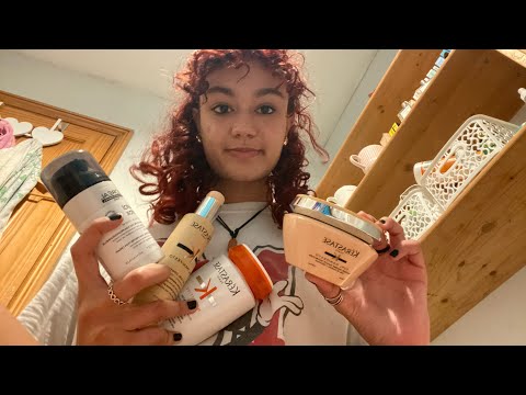 ASMR: New Hair Care Routine~ bottle tapping