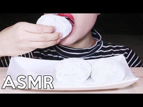 ASMR Chapssaltteok (Glutinous Rice Cake) | Sticky&Chewy No Talking Eating Sounds 찹쌀떡 리얼사운드 먹방