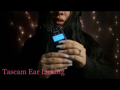 ASMR | Tascam Ear Licks
