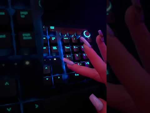 Asmr - bf’s clicky keyboard w/ long nails 💅