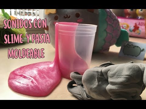 [Rena] ASMR Español ♥ Sonidos con Slime y pasta moldeable