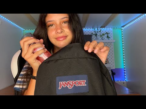 ASMR Classmate Helps you on First Day of School