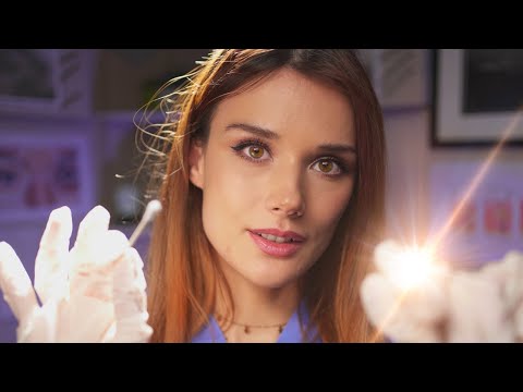 ASMR Face: Exam, Tracing, Deep Cleansing, Face Touching - Unpredictable Roleplay