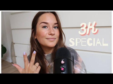 ASMR english | 3k Special Video | My Subscribers Pick My Triggers 🤍