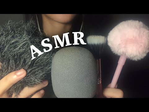 ASMR Mic Brushing | ASMR เล่นแปรงกับไมค์