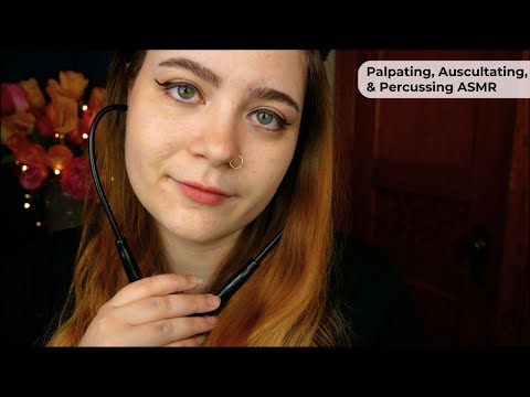All Palpation, Auscultation, & Percussion Examination (Stethoscope, Face Touching) 🩺 ASMR Medical RP