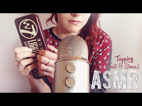 ASMR Français ~  Different Tapping sounds (Fast & Slow ) - (Blue Yéti) Relaxation