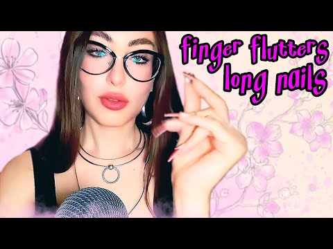 ASMR | Super Intense Finger Flatters | Long Nails | Hand Movements | Sounds for Your Deep Relaxation