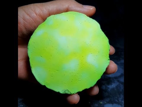 ASMR : Shaving a Green Ball #39