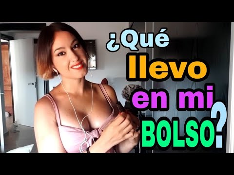 ASMR ¿Qué llevo en mi bolso?- Susurros y tappimg