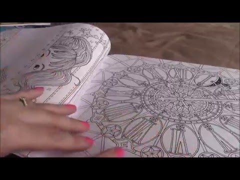 Asmr - Relaxing colouring book- Tracing/colouring collab with  SharzStarz ASMR ripka