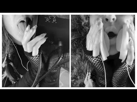 ASMR ear eating, tapping and an array of mouth sounds with 3Dio &  floppy ears