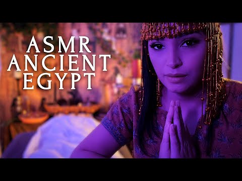 ASMR Egyptian Mummification | Egyptian full body ASMR |