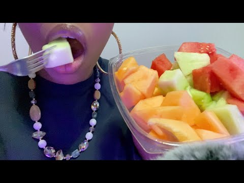 Asmr Fruits..... Satisfying Eating Sounds