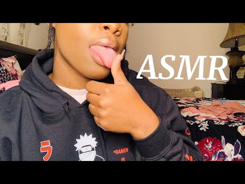 ASMR Finger Licking with Personal Attention (MOUTH SOUNDS + HAND MOVEMENTS)