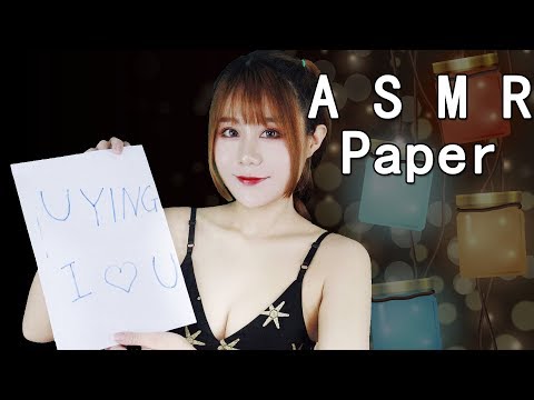 ASMR Paper Drawing Ripping and Tearing Sounds No Talking